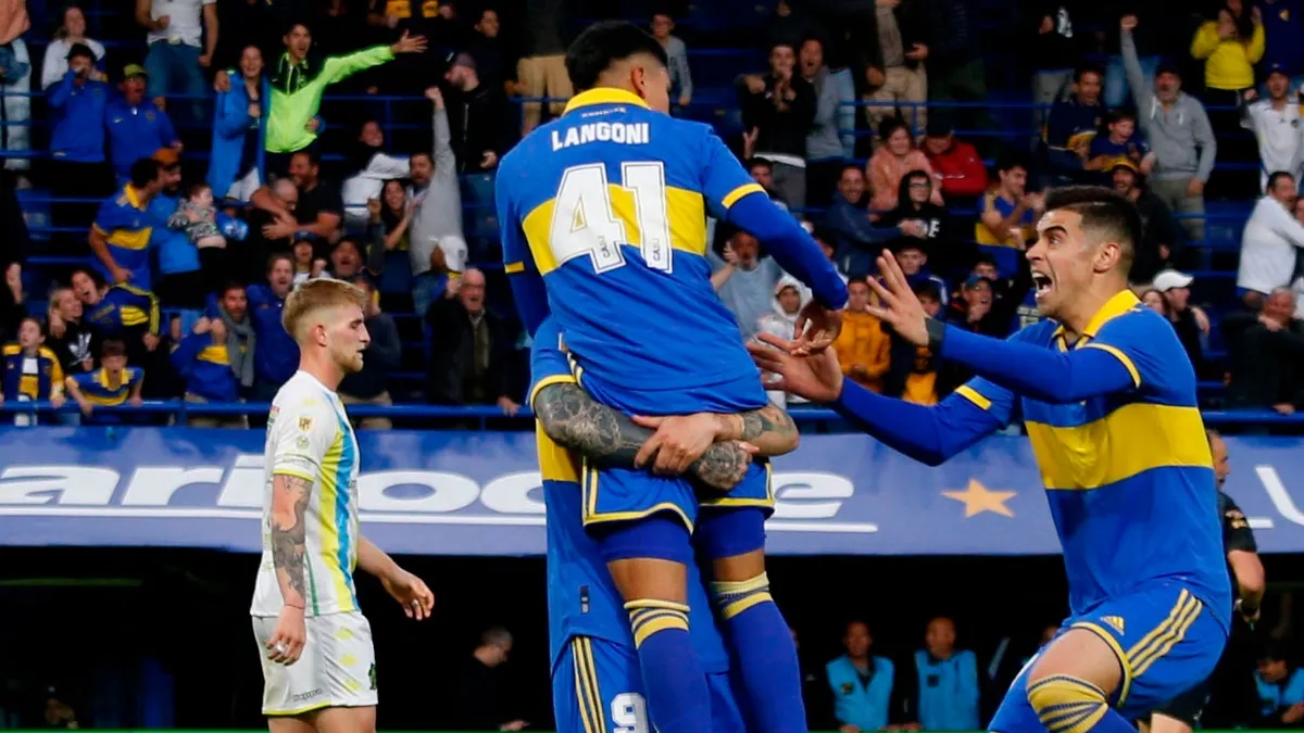 Boca le ganó a Aldosivi y es otra vez puntero