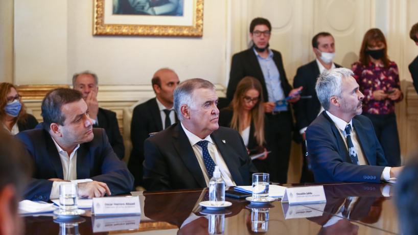 Jaldo y gobernadores respaldaron al Presidente por el Régimen de Coparticipación