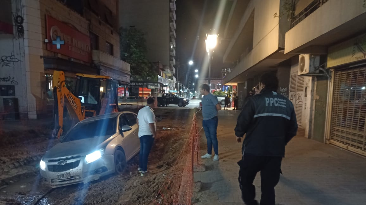 Conductor alcoholizado protagonizó un accidente en el centro