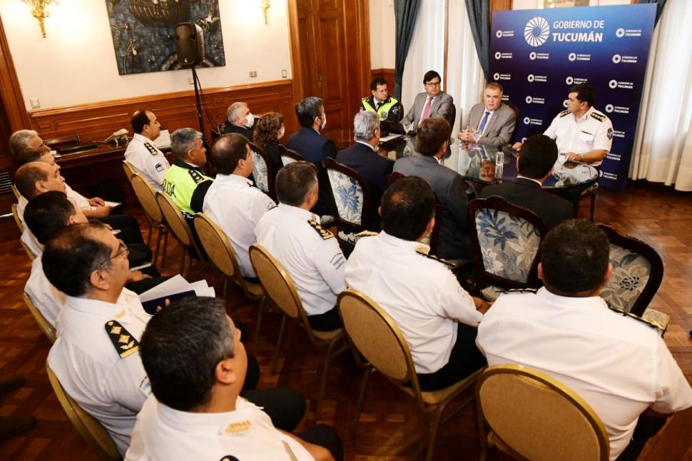 El gobernador quiere que sigamos trabajando para bajar los indices de la delincuencia