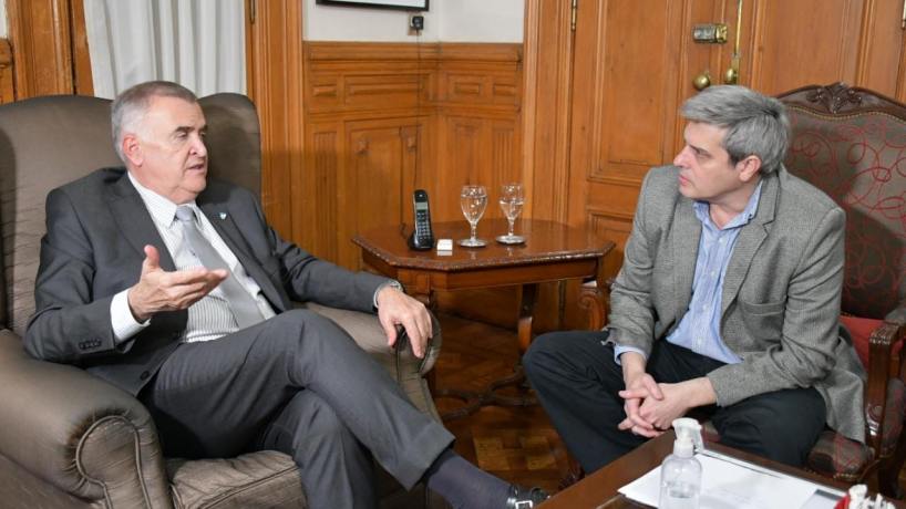 Jaldo y Fernández analizaron avances del proyecto del Presupuesto Nacional 2023