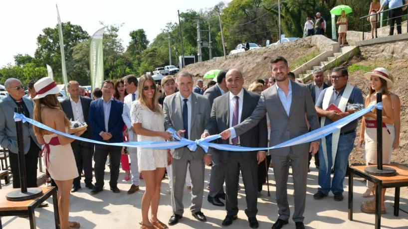 Jaldo y Manzur reinauguraron la histórica Primera Confitería de San Javier