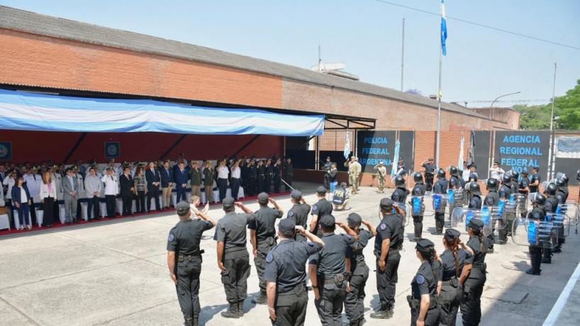 La Policía Federal celebró el 201 aniversario de su creación
