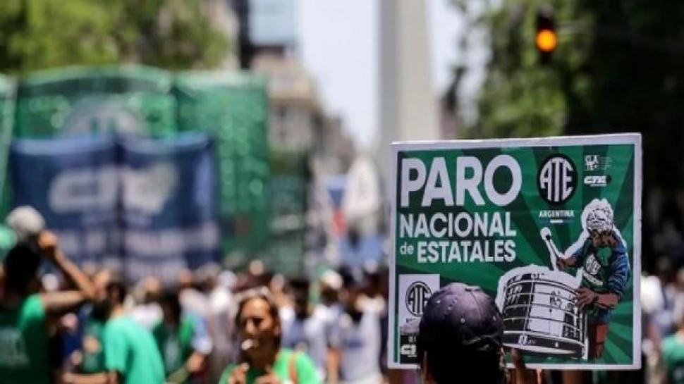 ATE ratificó el paro con movilización para este martes