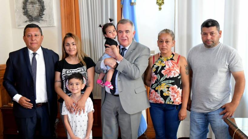 Jaldo recibió a familiares del joven preventista asesinado