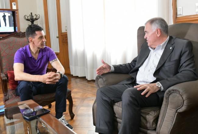 Jaldo recibió a Gerónimo Vargas Aignasse para analizar el avance de obras en Tucumán