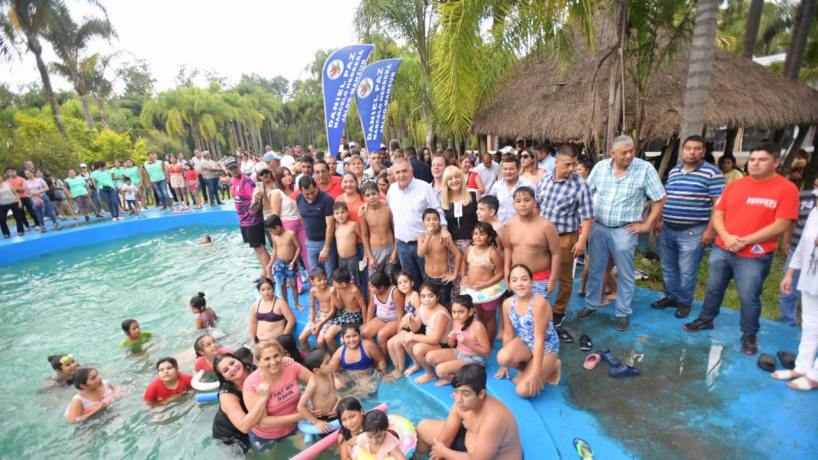 Jaldo inauguró una colonia de vacaciones en Simoca