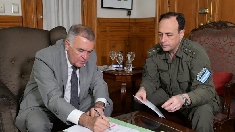 La Provincia y Gendarmería Nacional acordaron reforzar la lucha contra el narcotráfico