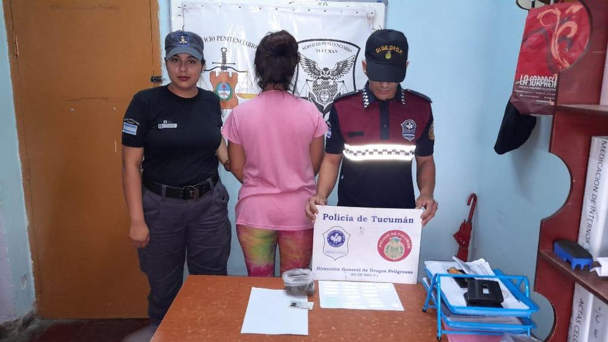 Una mujer intentó ingresar al penal con drogas