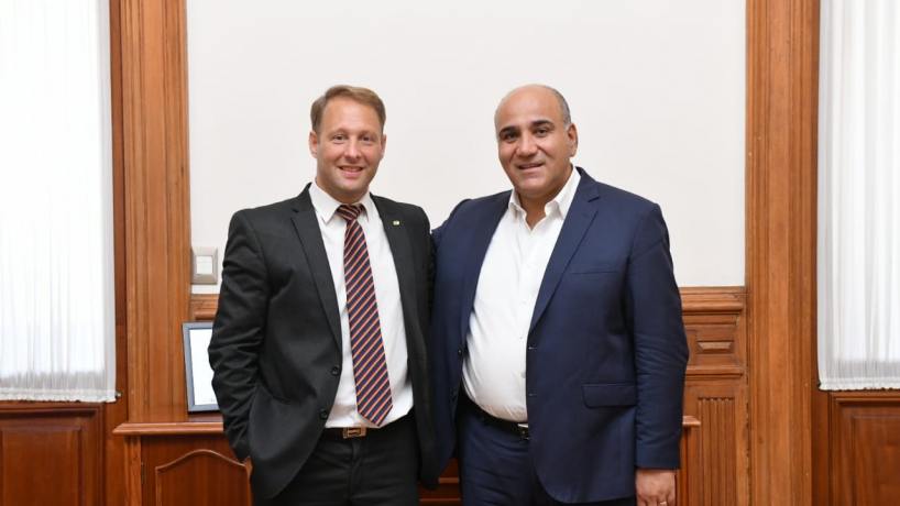 Manzur y Albaca analizaron proyectos comunitarios para Yerba Buena