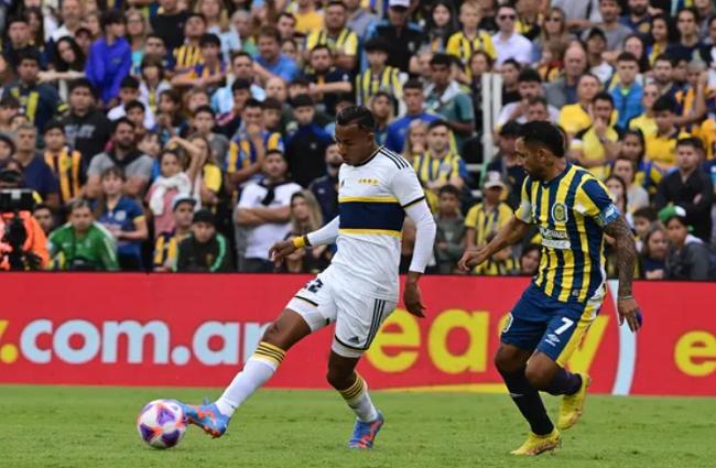 Boca y un agónico empate contra Central en el último minuto