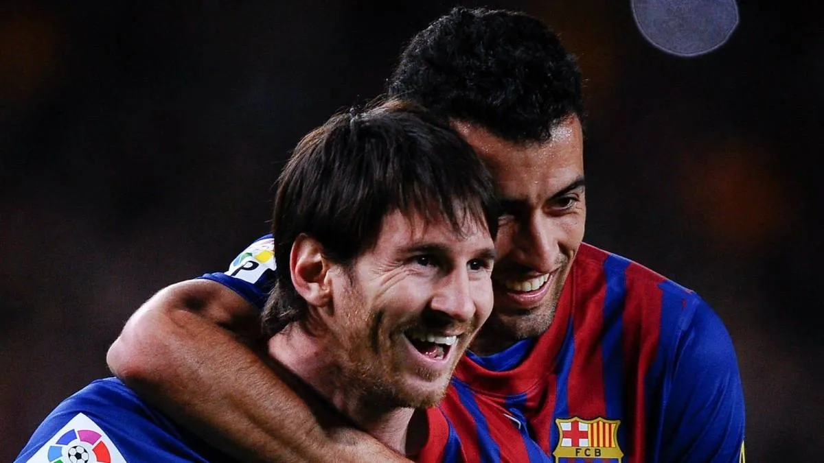 Messi y el emotivo mensaje a Busquets tras su salida del Barcelona