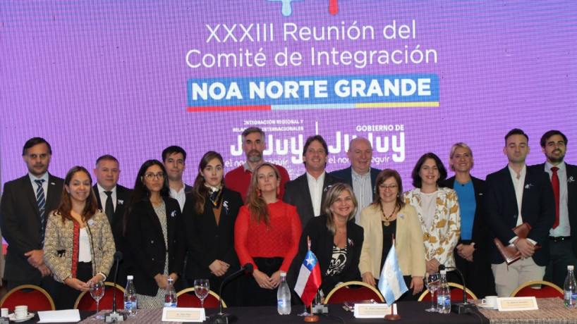 Una delegación tucumana participó del XXXIII Encuentro del Comité de Integración Argentina y Chile
