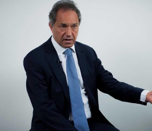 Scioli lanzó su precandidatura a presidente por Unión por la Patria