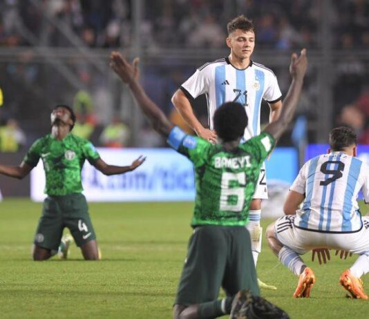 Argentina perdió con Nigeria y quedó afuera del Mundial sub-20 en octavos