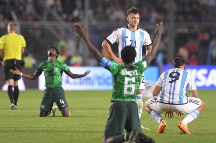 Argentina perdió con Nigeria y quedó afuera del Mundial sub-20