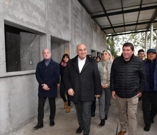 Avanzan las obras de ampliación en la Escuela Media N°273 Coronel Larrabure