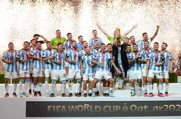 La Selección Argentina lidera el ranking mundial de la FIFA