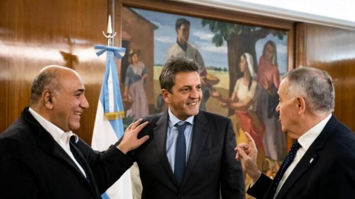 Manzur y Jaldo se reunieron con Massa en Buenos Aires