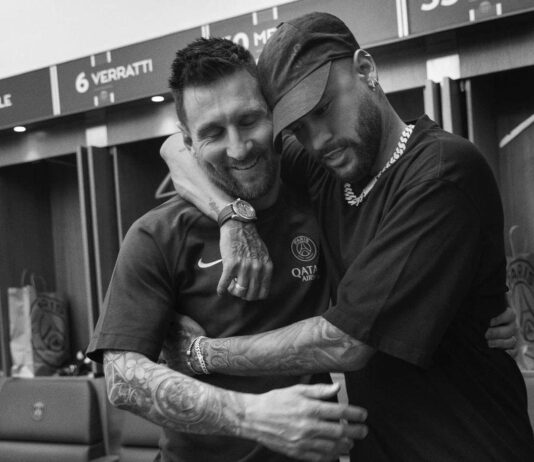 Neymar y un afectuoso mensaje de despedida para Leo Messi