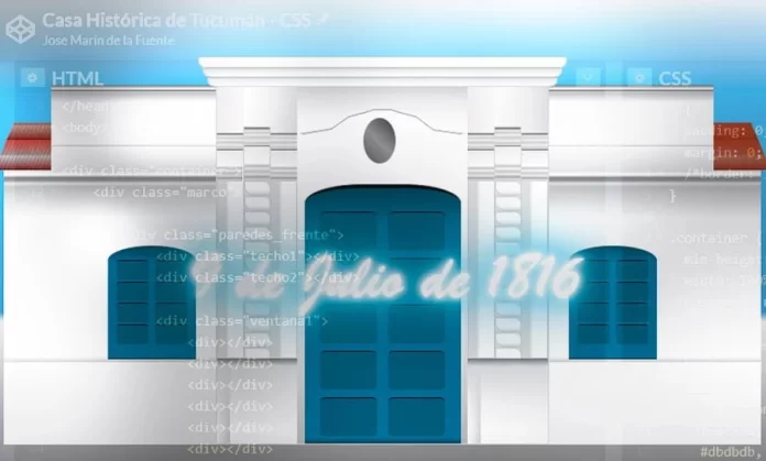 Casa Histórica de tucuman usando CSS