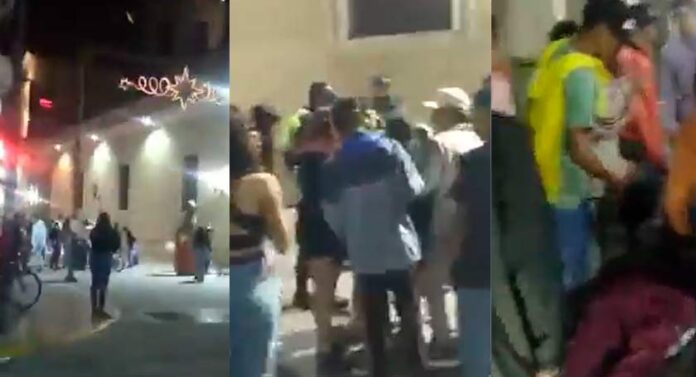 Pelea de cuchillos en tucuman - misa de 15 años