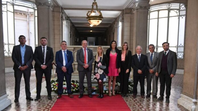 Homenajearon el legado de Alberdi en Casa de Gobierno