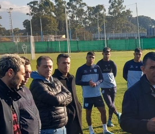 Lucchetti fue presentado ante el plantel como nuevo manager