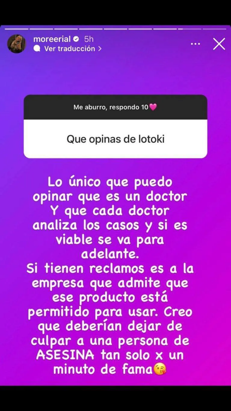 Morena Rial instagram