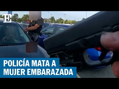 Impactante situación policial en Estados Unidos policia dispara a una mujer embarazada
