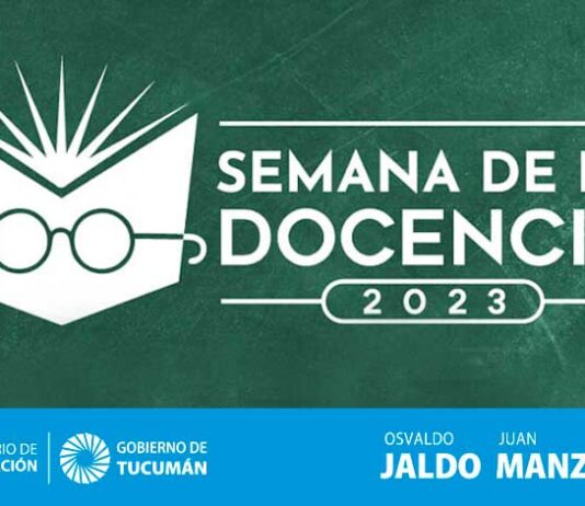 Del 12 al 14 de septiembre se celebrará la semana de la Docencia en Tucumán logo semana de la docencia en tucuman
