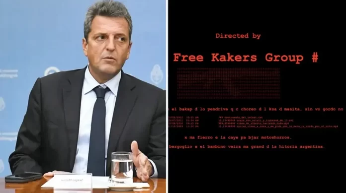 hackearon la web de sergio massa hackearon la web de sergio massa