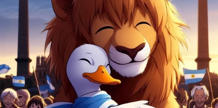 meme de milei con pato bulrich meme de milei con pato bulrich