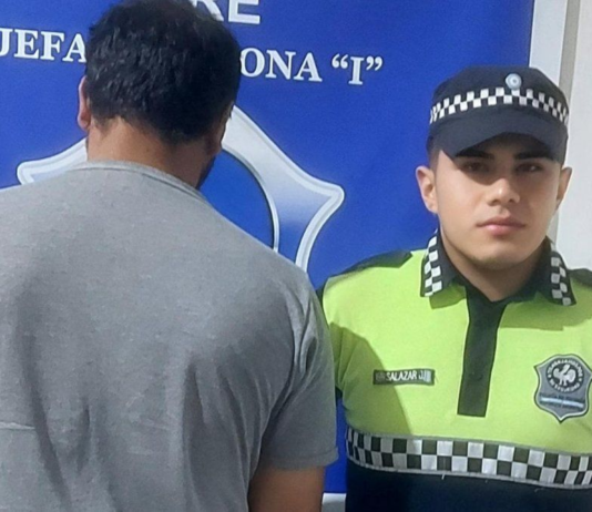 La Policía salvó a una mujer que era amenazada por su pareja