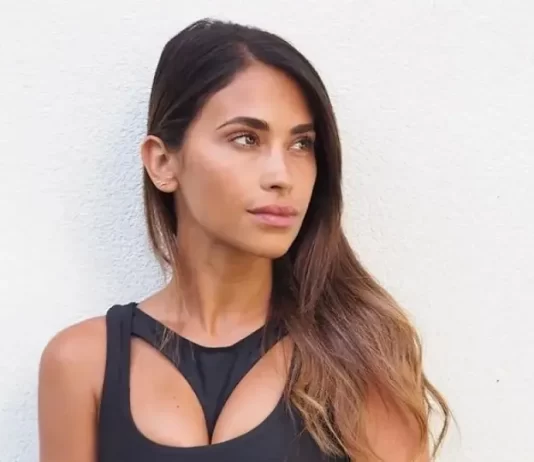 Antonela Roccuzzo la rompió en Instagram con un vestido negro ajustado Antonella Roccuzzo Instagram