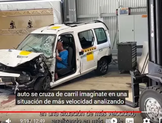 «Este es el auto más inseguro que se vende hoy en la Argentina»: video peugeot partnet el auto mas inseguro de argentina