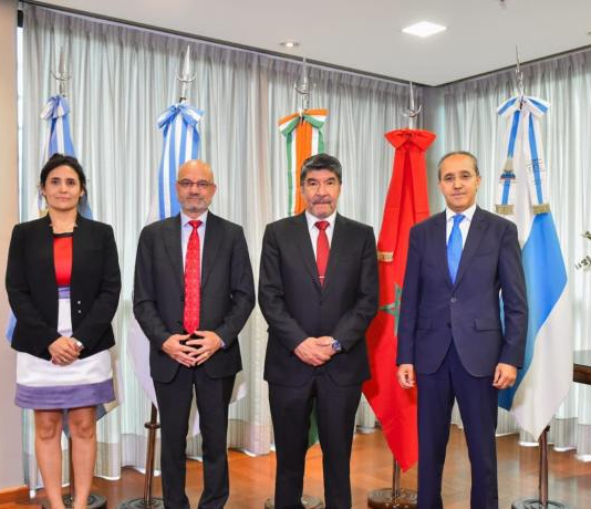 Acevedo recibió a Embajadores de Marruecos y La India en la Legislatura
