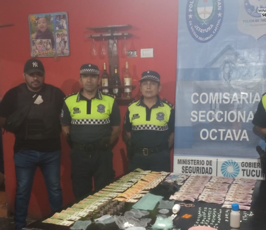 Decomisan estupefacientes fraccionados para la venta al menudeo