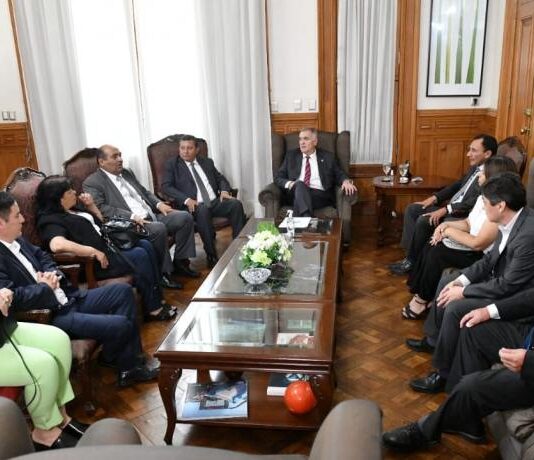 Jaldo recibió al intendente y concejales de Trancas