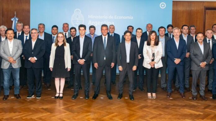 Jaldo y gobernadores del interior se reunieron con Massa y