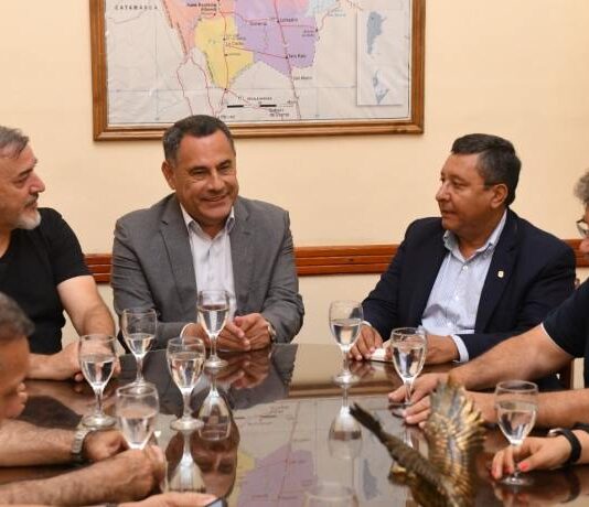Los ministros Amado y Monteros se reunieron con la conducción de ATE nacional