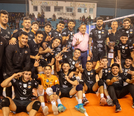 Monteros Vóley se quedó con el tercer puesto