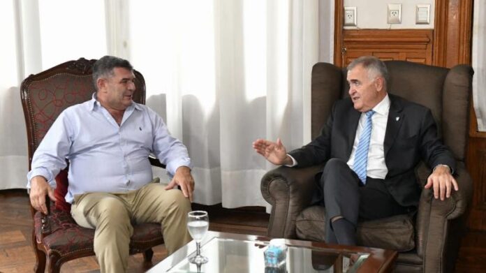 Jaldo se reunió con el presidente del Parlasur, Alfredo Olmedo