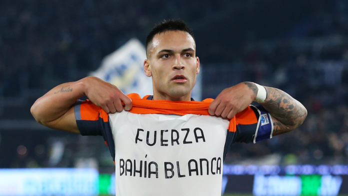Lautaro Martínez y el mensaje a Bahía Blanca tras un