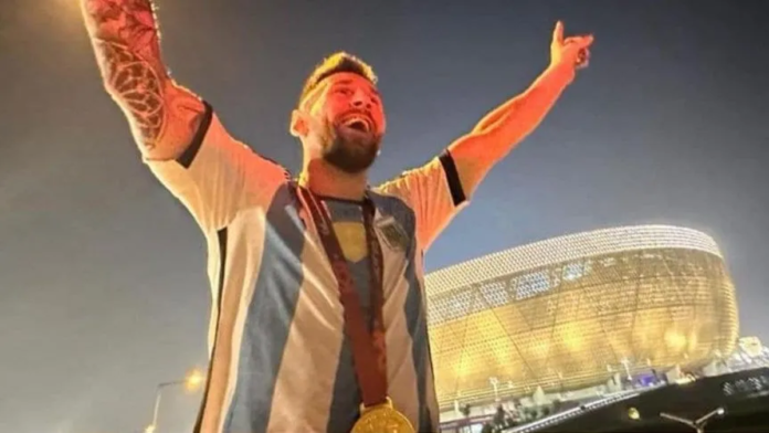 Messi recordó el triunfo de la Selección Argentina en la