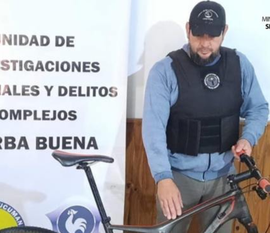 Recuperan una bicicleta valuada en 4 millones de pesos