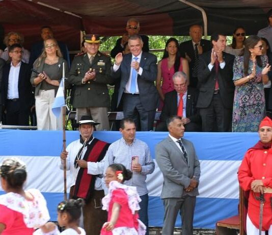 Jaldo participó de los actos por el 211º aniversario de la Batalla de Salta