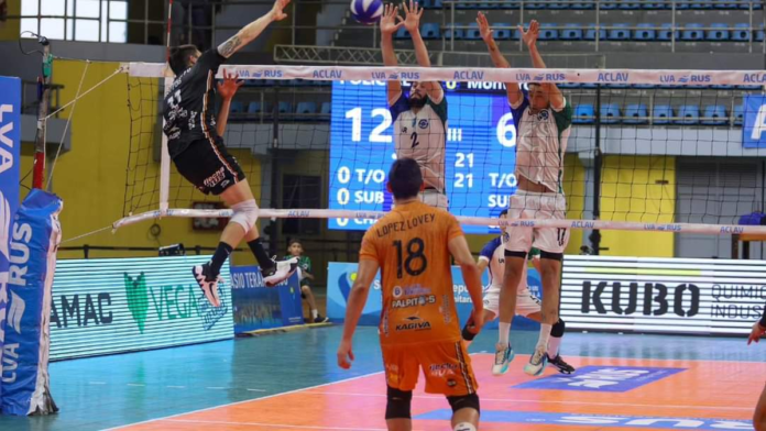 Monteros Vóley se quedó sin racha ganadora