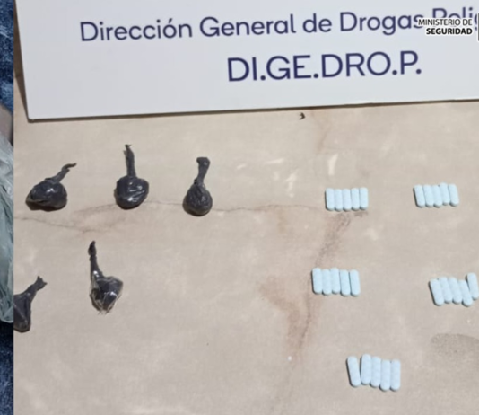 decomisan drogas que estaban destinadas a detenidos