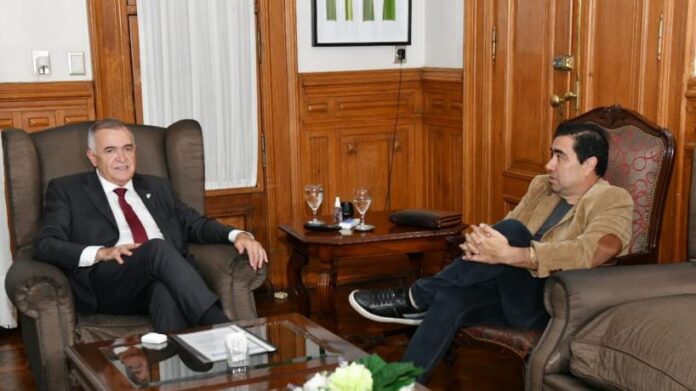 El Gobernador y Mansilla hablaron sobre el proyecto de retiro
